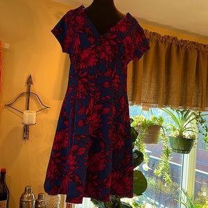 Banana republic floral dress. Size 6.